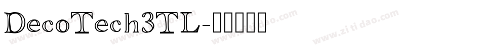 DecoTech TL字体转换